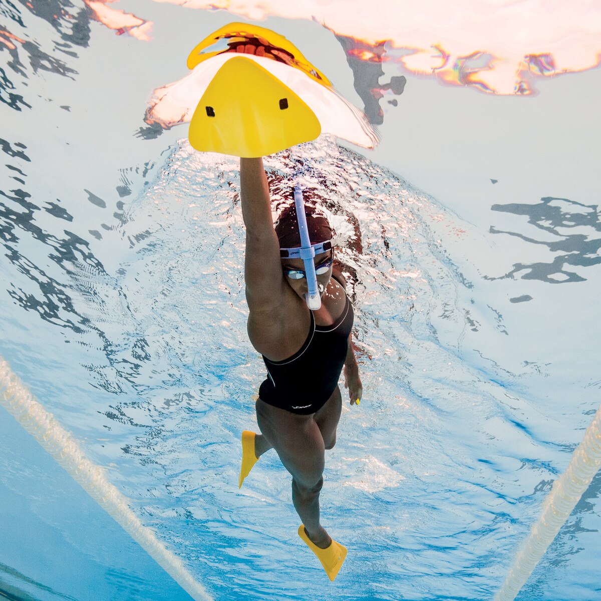 Démo - Planche de natation - Alignment Kickboard