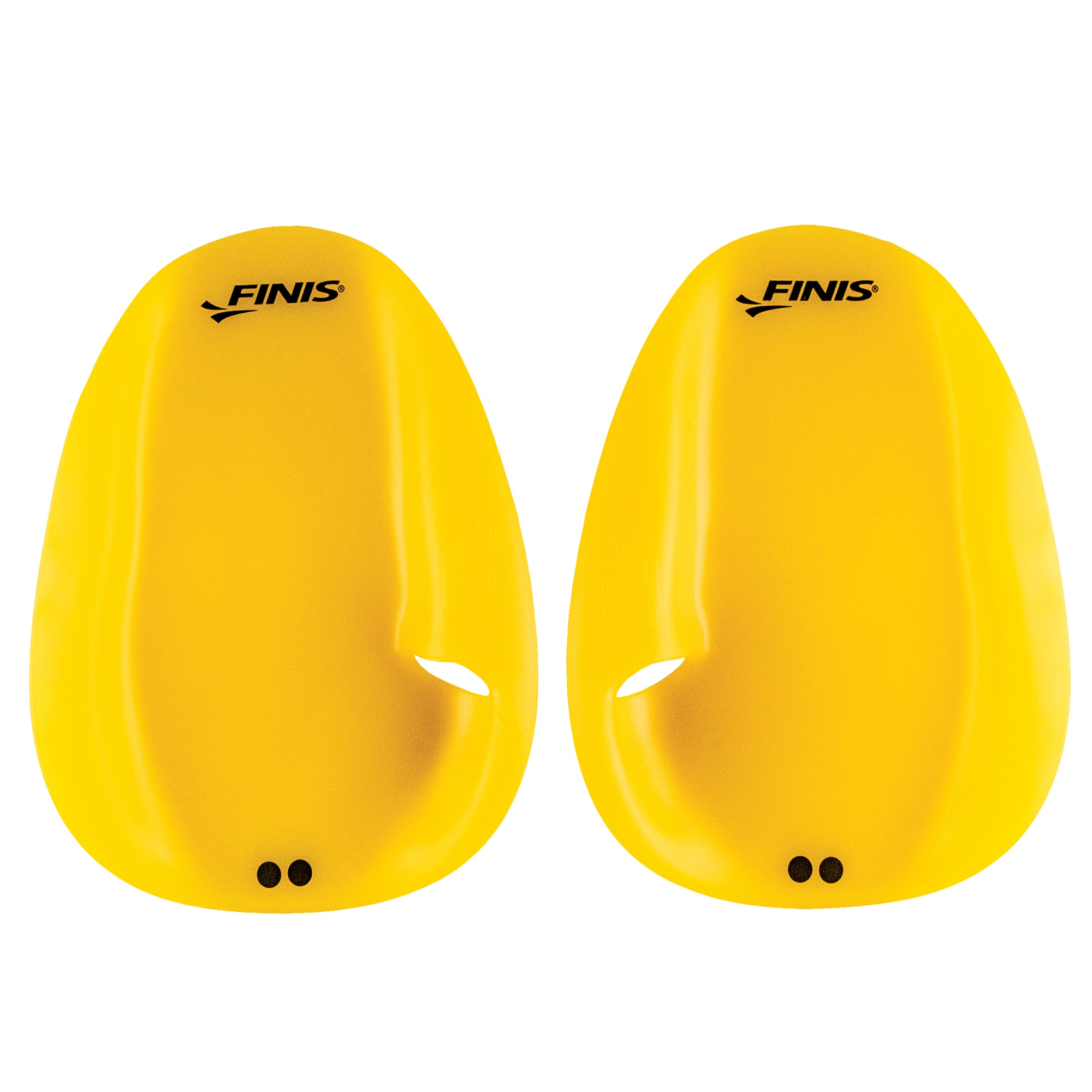 Palas FINIS Agility Floating amarillas sin correas