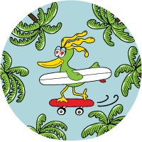Skater Bird